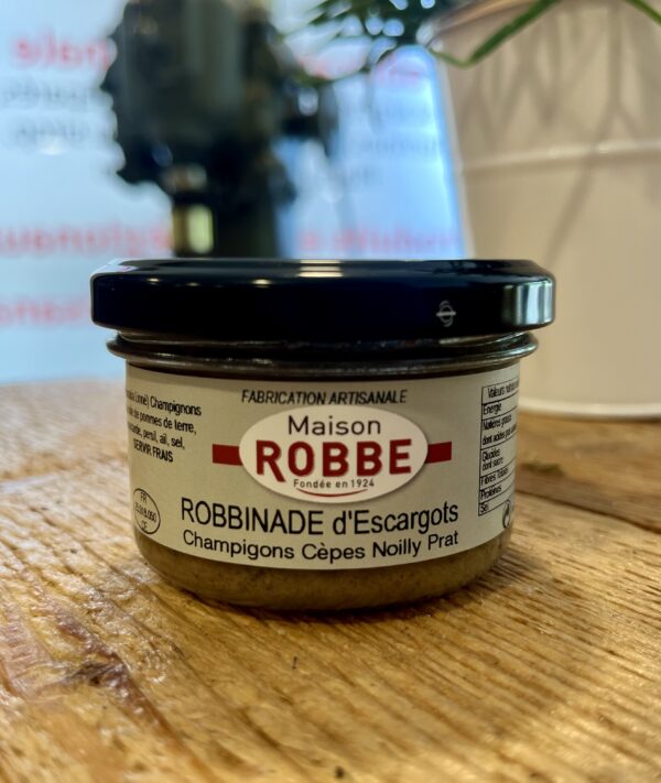 Robbinade Escargots, Cépes, Noilly prat