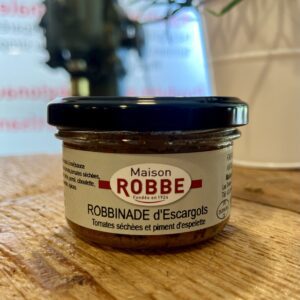 Robbinade Escargots, Tomates séchées, Piment d'espelette