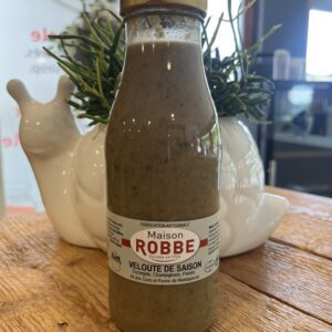 velouté de saison maison robbe soupe artisanal escargot ail des ours